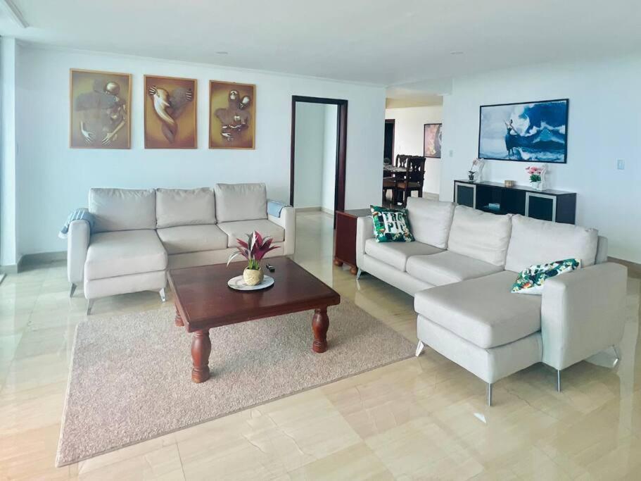 Beach Front Penthouse In Exclusive Tower Santo Domingo Eksteriør billede
